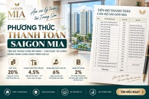 Phương Thức Thanh Toán Căn Hộ Saigon Mia