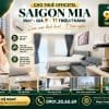Cho Thuê Officetel Saigon Mia 35m² – Giá 9-11 Triệu/Tháng