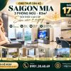 Cho Thuê Căn Hộ Saigon Mia 3 Phòng Ngủ 83m²