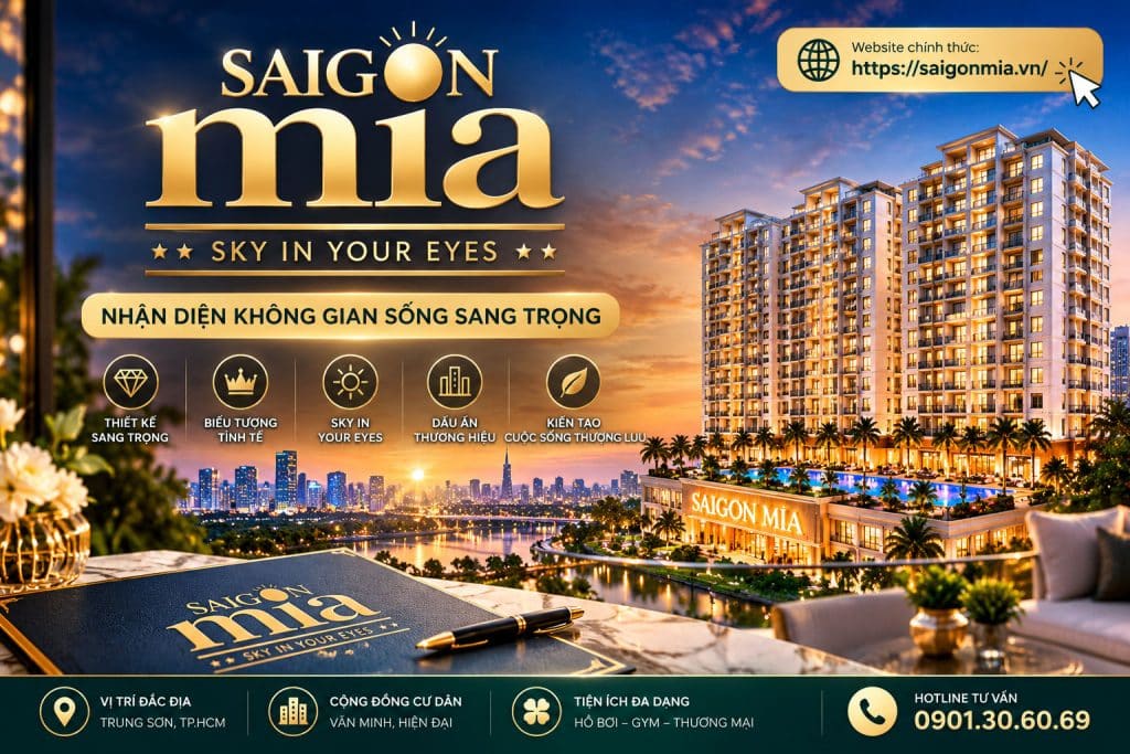 Logo Dự Án Sài Gòn Mia – Nhận Diện Thương Hiệu
