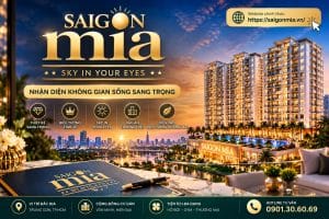 Logo Dự Án Sài Gòn Mia – Nhận Diện Thương Hiệu
